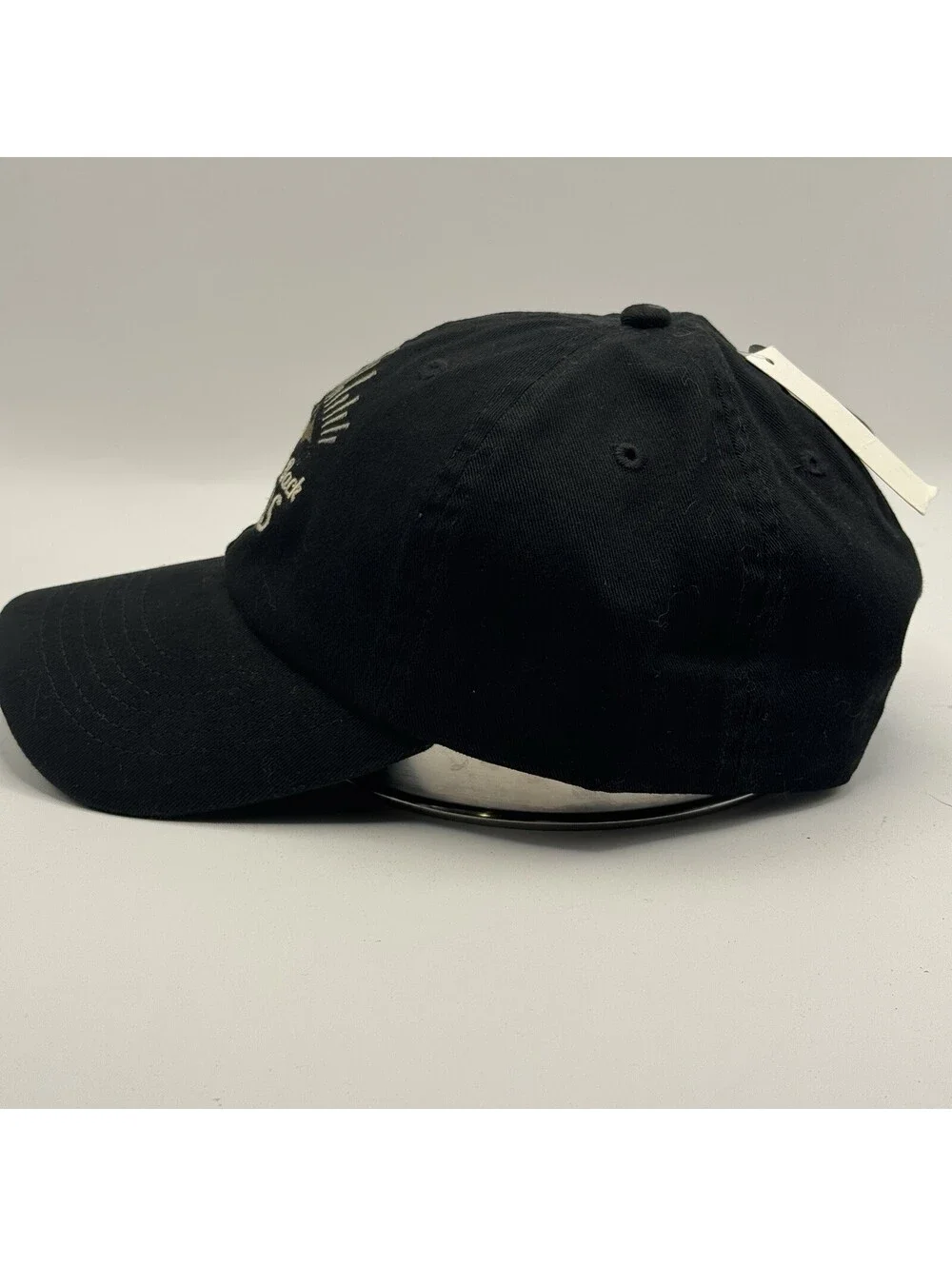 Take The Back Roads Hat Black Curved Brim Snapback Outdoor Hiking Cap
